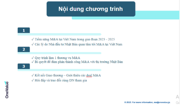 Thị trường M&A Việt Nam thời kì 2023-2025 sôi động hơn bao giờ hết, dự kiến số thương vụ đạt kỉ lục