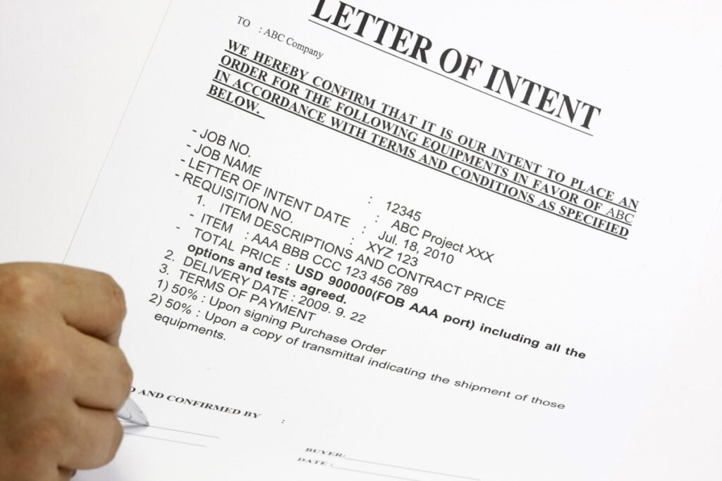 Letter of Intent (ý định thư) là gì? Ý định thư trong M&A