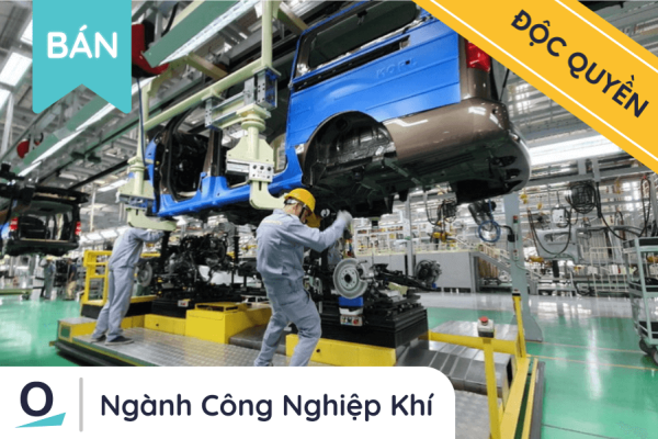 Dự án m&a ngành cơ khí