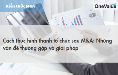 Cách thức hình thành tổ chức sau M&A: Những vấn đề thường gặp và giải pháp