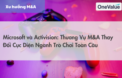 Microsoft và Activision - Thương vụ M&A thay đổi cục diện ngành trò chơi toàn cầu