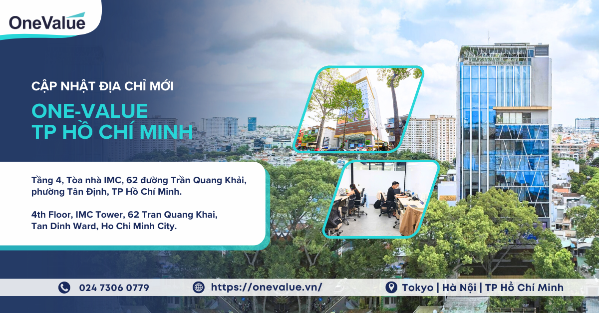 ONE-VALUE Hồ Chí Minh chuyển địa điểm