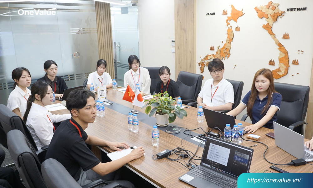 ONE-VALUE Việt Nam chào đón thực tập sinh Đại học Nagasaki Nhật Bản 