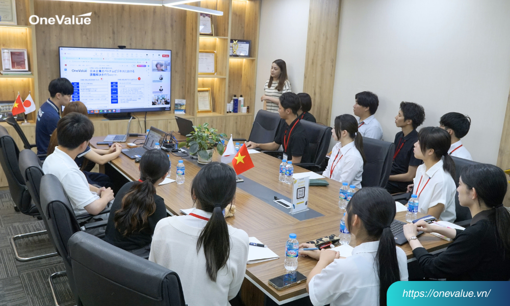 ONE-VALUE Việt Nam chào đón thực tập sinh Đại học Nagasaki Nhật Bản 