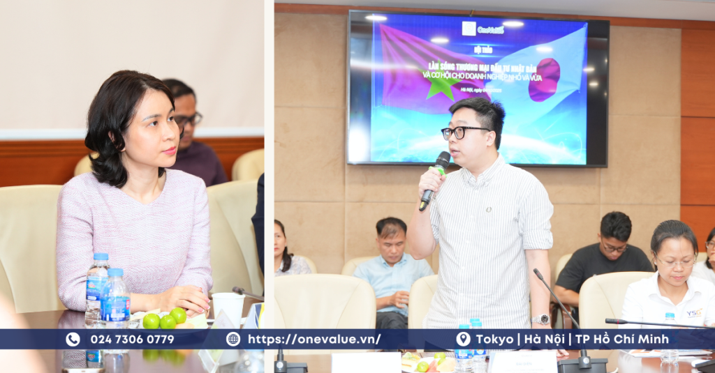 ONE‑VALUE đồng tổ chức hội thảo "Làn sóng thương mại – đầu tư từ Nhật Bản": cơ hội bứt phá cho doanh nghiệp nhỏ và vừa