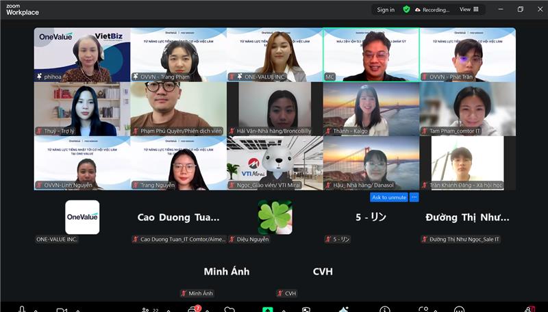 Recap Webinar “Từ năng lực tiếng Nhật tới cơ hội nghề nghiệp tại ONE‑VALUE”