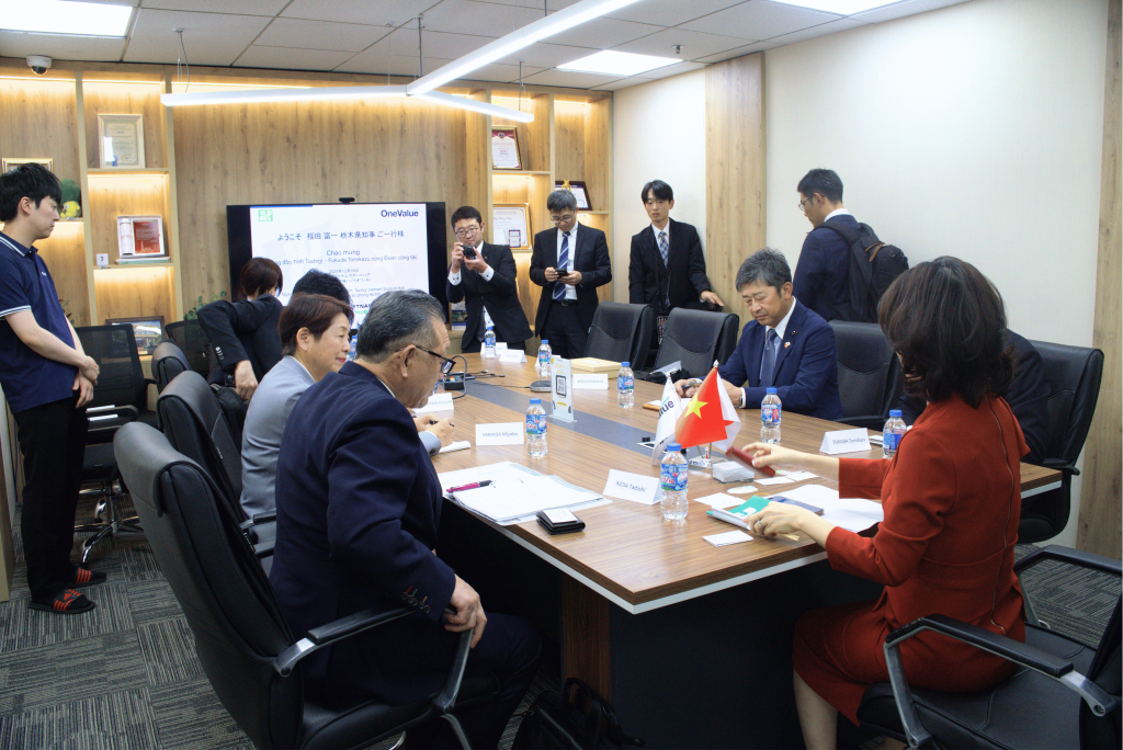 ONE-VALUE tiếp Thống đốc tỉnh Tochigi (Nhật Bản) và các doanh nghiệp địa phương