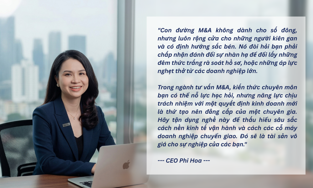 Góc nhìn và lời khuyên từ CEO Phi Hoa