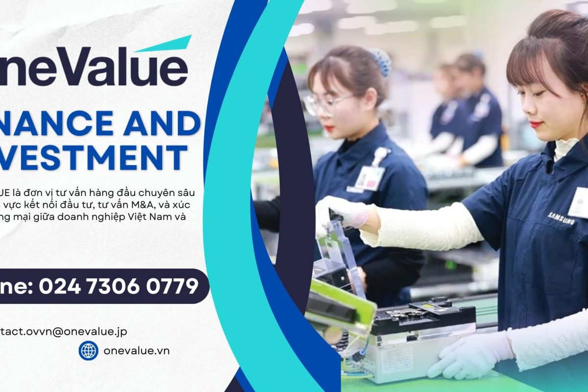 ONE-VALUE tự hào là công ty tư vấn chiến lược hàng đầu tại thị trường Việt - Nhật, chuyên sâu trong mảng xúc tiến thương mại, hỗ trợ gia nhập thị trường và kết nối đầu tư tài chính