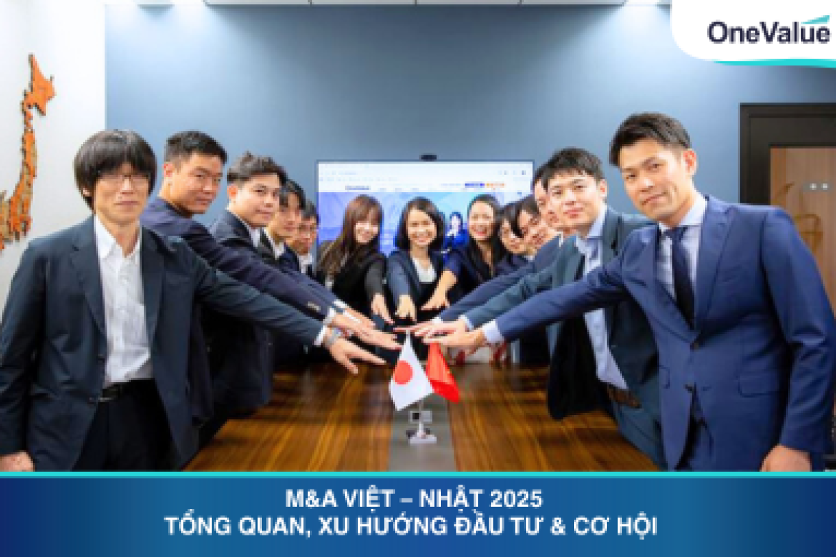M&A Việt – Nhật 2025 – Tổng quan, xu hướng đầu tư & cơ hội
